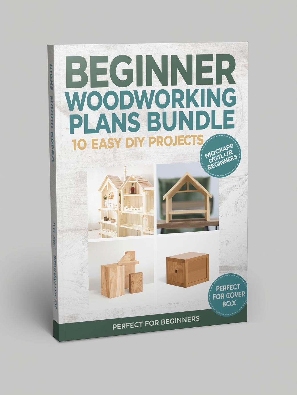Beginner Woodworking Plans Bundle – 10 Easy DIY Projects - CraftLearnHub